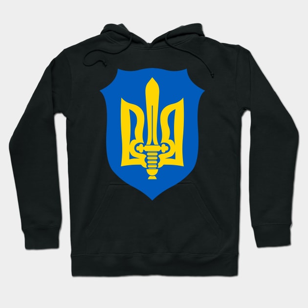 Ukraine Coat of Arms Hoodie by Scar